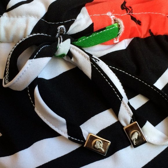 Joseph Ribkoff Zebra Floral Tunic - Picture 4 of 8